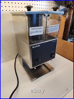 BUNN Coffee Grinder Low Profile Dual Hopper Stainless Commercial LPG-2E Video