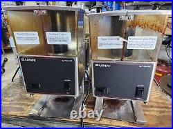 BUNN Coffee Grinder Low Profile Dual Hopper Stainless Commercial LPG-2E Video