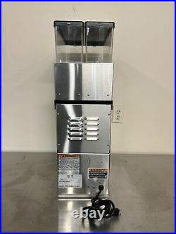BUNN Double-Hopper Stainless Steel Regular Coffee Grinder