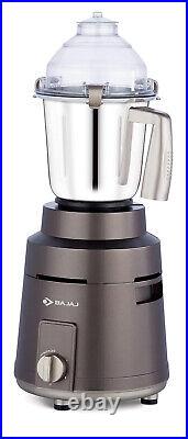 Bajaj Mixer Grinder 3 Stainless Steel Jars 100% Copper Motor For Kitchen 1000 W