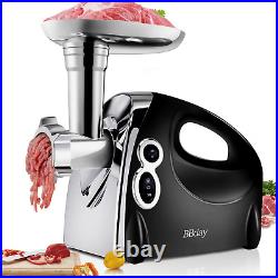 Bbday Electric Meat Grinder, Multifunction Sausage Stuffer & Meat Mincer, with 3