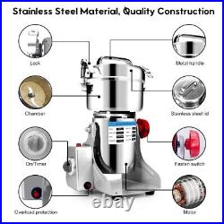 Big Capacity 800G Electric Coffee Grinder Herb Spice Bean Mill Stainless Steel