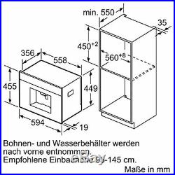 Bosch CTL636ES6 Integrated Completely automatic Grinder integradoL Coffee maker