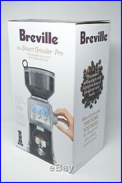 Breville BCG820BKSXL Smart Grinder Pro Coffee Bean Grinder Sesame Black BCG820