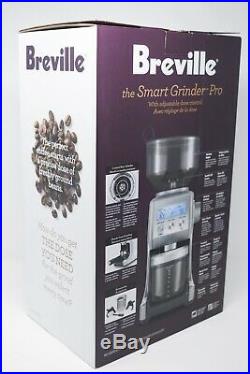Breville BCG820BKSXL Smart Grinder Pro Coffee Bean Grinder Sesame Black BCG820