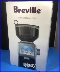 Breville BCG820BSSXL Smart Grinder Pro Coffee Bean Brushed Stainless Steel B4/kp