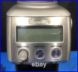 Breville BCG820BSSXL Smart Grinder Pro Coffee Bean Brushed Stainless Steel B4/kp