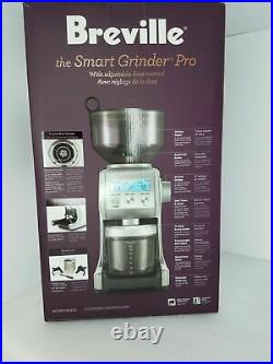 Breville BCG820BSSXL Smart Grinder Pro Coffee Bean Grinder Stainles Steel BCG820