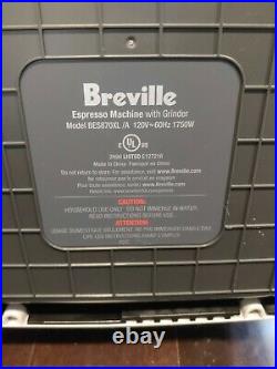 Breville BES870XL Barista Express Automatic Espresso Machine Burr Grinder +EXTRA