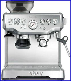 Breville BES870XL Barista Express Automatic Espresso Machine Grinder NEW + BONUS