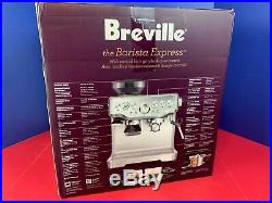 Breville BES870XL Barista Express Espresso Machine Integrated Grinder BRAND NEW