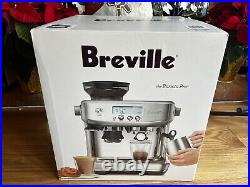 Breville BES878BSS Barista Pro Espresso Machine Brushed Stainless Steel New