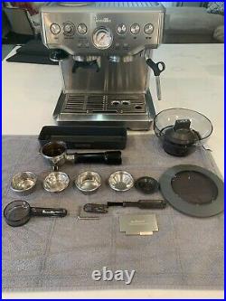 Breville Barista Express Automatic Espresso Machine Grinder BES870XL/A Silver