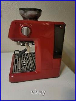 Breville Barista Express BES870CBXL Espresso Machine with Grinder Cranberry Red