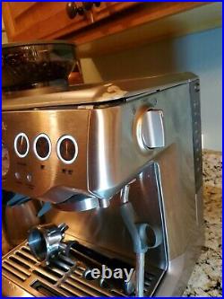 Breville Barista Express BES870XL Espresso Machine dual boiler grinder stainless