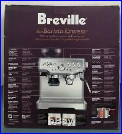 Breville Barista Express BES870XL Espresso Machine w Integrated Grinder Stainles