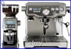 Breville Dynamic Duo Machine and Grinder Package, BEP920BSS1BUS1