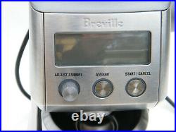 Breville Electric Smart Coffee Burr Grinder BCG800XL Silver Tested/Working