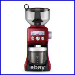 Breville Smart Coffee Grinder Pro Red Velvet Conical Burrs LCD Display New