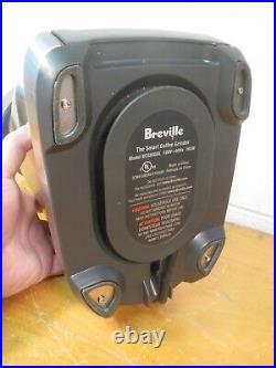Breville The Smart Grinder Burr Grinder Brushed Stainless Steel Tested & Working