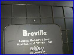 Breville the Barista Express Espresso Machine BEAN GRINDER, BES870XL WithEXTRAS