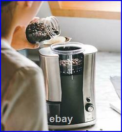 Brim Conical Burr Coffee Grinder Uniformly Grinds Beans for 1-17 Cups of Coff