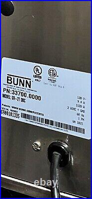 Bunn Coffee Grinder G9-2t Dbc Tall, Stainless Steel