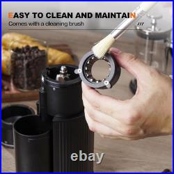 Burr Coffee Bean Grinder, Small Electric Coffee Grinder, Stainless Steel Coni Burr Coffee Bean Grinder, Small Electric Coffee Grinder, Stainless Steel Coni