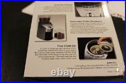 CAPRESSO Infinity Conical Burr Coffee Grinder, Stainless Steel NEW Unopened