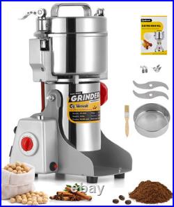 CGOLDENWALL 700g Electric Grain Grinder Mill Safety Upgraded 2400W High-speed