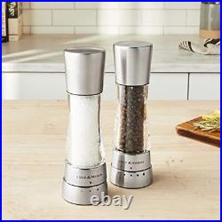 COLE & MASON Derwent Salt and Pepper Grinder Set Stainless Steel Mills Incl