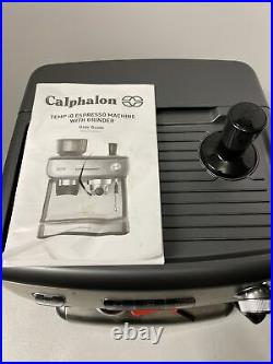 Calphalon BVCLECMPBM1 Temp iQ Espresso Machine with Grinder and Steam Wand2