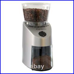 Capresso 560.04 Infinity Conical Burr Coffee Grinder with Cleaning Tablets