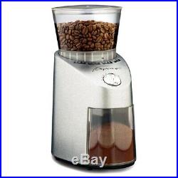 Capresso 565.05 Infinity Stainless Steel Conical Burr Grinder with Brush Bundle