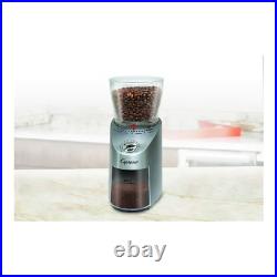 Capresso 575.05 Infinity Plus Conical Burr Grinder Stainless Steel