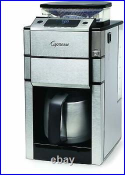 Capresso CoffeeTeam Pro Plus 10-Cup Coffeemaker with Built-in Grinder