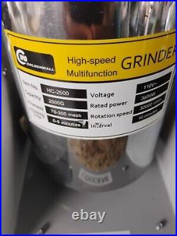 Cgoldenwall HC-2500, 2500g Commercial Spice Grinder Tested