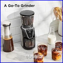 Chefman Conical Burr Coffee Grinder, Create the Boldest & Most Flavorful Grind w