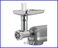 Chefs Choice STAINLESS Meat Grinder for Kitchenaid + Casings EXPEDITED SHIPPING