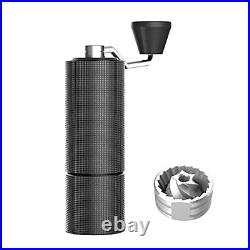 Chestnut C2 Manual Coffee Grinder Capacity 25g with CNC Stainless Steel Black