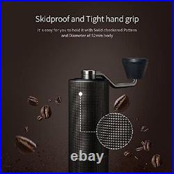 Chestnut C2 Manual Coffee Grinder Capacity 25g with CNC Stainless Steel Black
