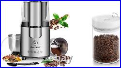 Coffee Grinder Electric with 2 Removable Stainless Steel Blade Cups and 1 Electr