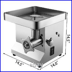 Commercial 1HP Electric Meat Grinder 250KG/H Stainless Steel Sausage Maker