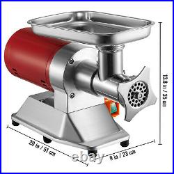 Commercial 550lbs/h Electric Meat Grinder 1.1HP Sausage Stuffer Maker