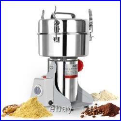 Commercial Electric Grain Grinder Coffee Bean Nuts Mills Grinding Machine Herbs