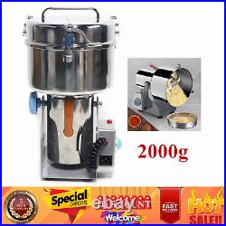 Commercial Electric Herb Grinder Spice Crusher Dry Grain Pepper Machine