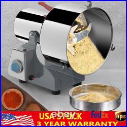 Commercial Electric Herb Grinder Spice Crusher Dry Grain Pepper Machine