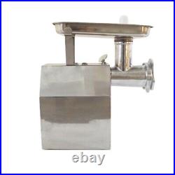 Commercial Electric Meat Grinder 1100W Stainless Steel Meat Mincer 0.24IN+0.31IN