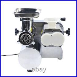 Commercial Electric Meat Grinder 1100W Stainless Steel Mincer Sausage Maker