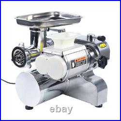 Commercial Electric Meat Grinder 1100W Stainless Steel Mincer Sausage Maker